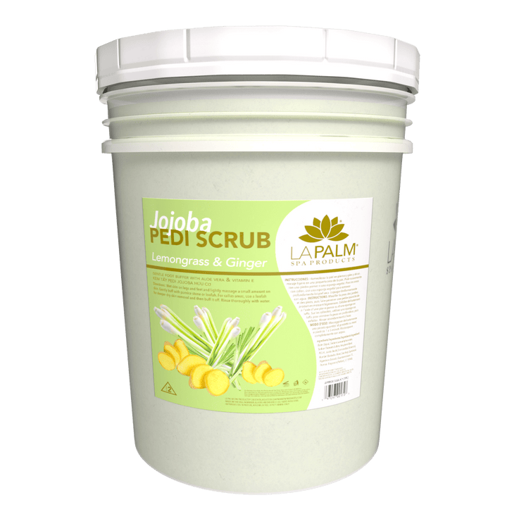 LA PALM Jojoba Pedi Scrub - Lemongrass & Ginger