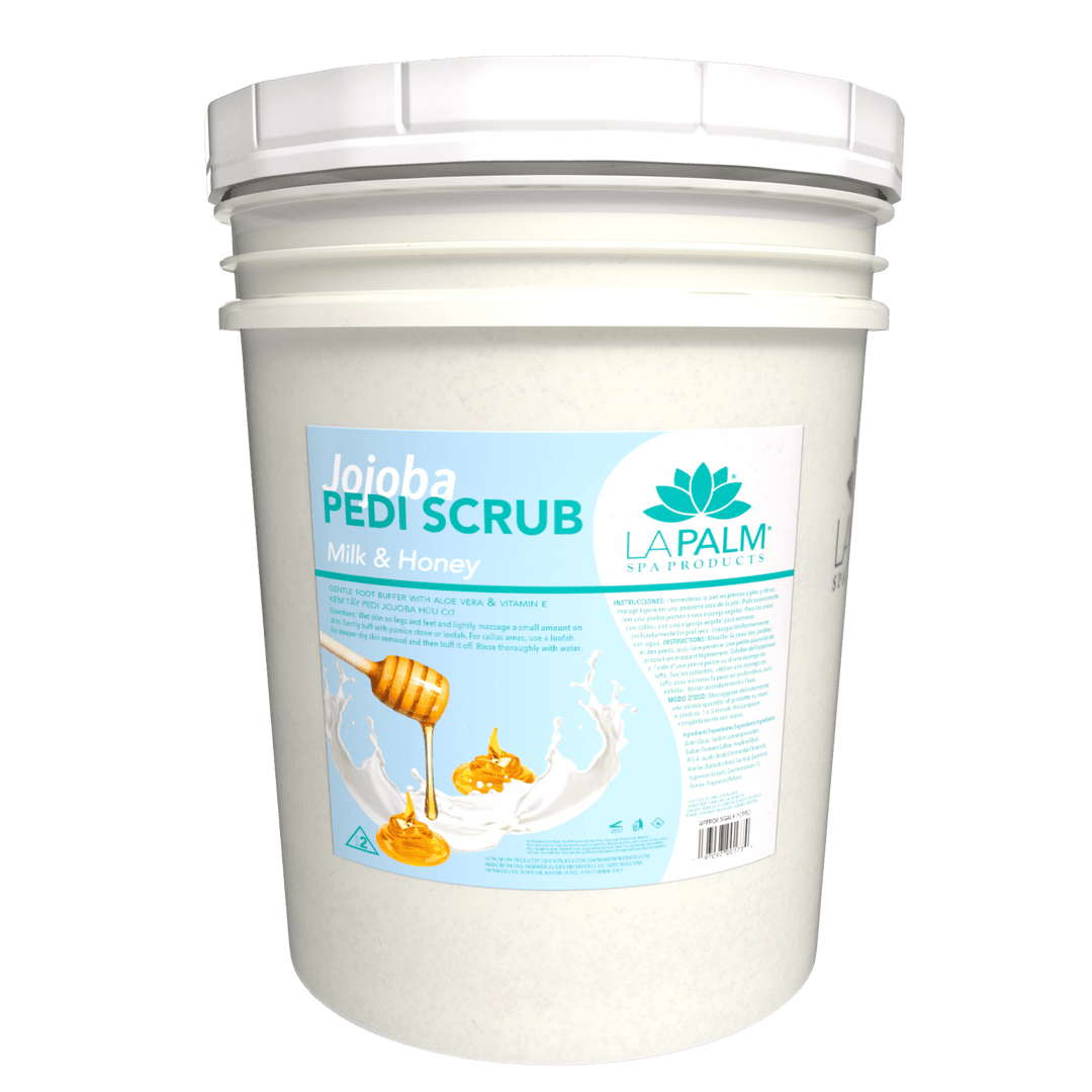 LA PALM Jojoba Pedi Scrub - Milk & Honey
