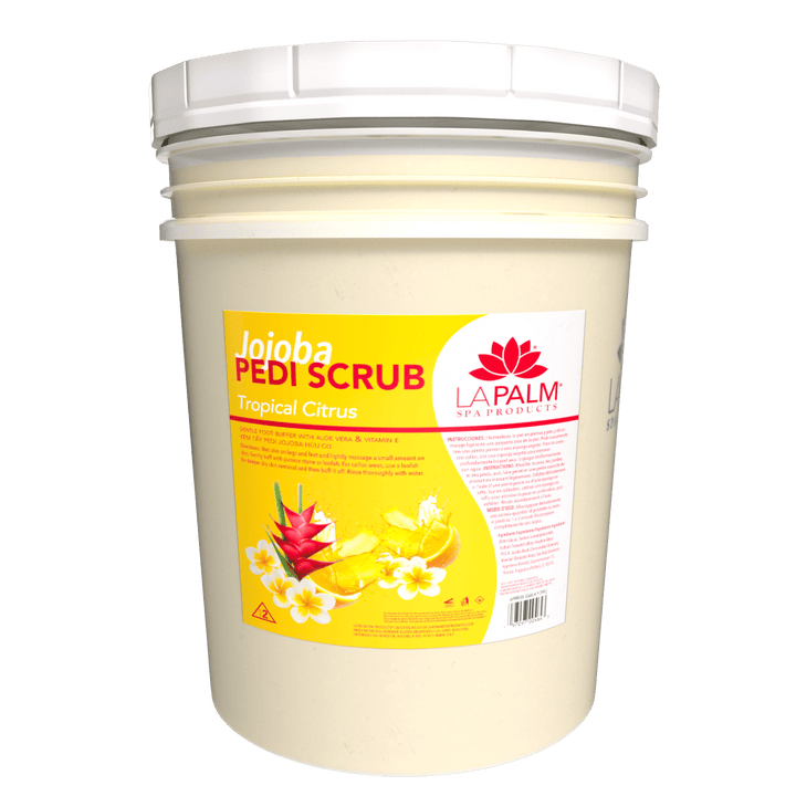 LA PALM Jojoba Pedi Scrub - Tropical Citrus