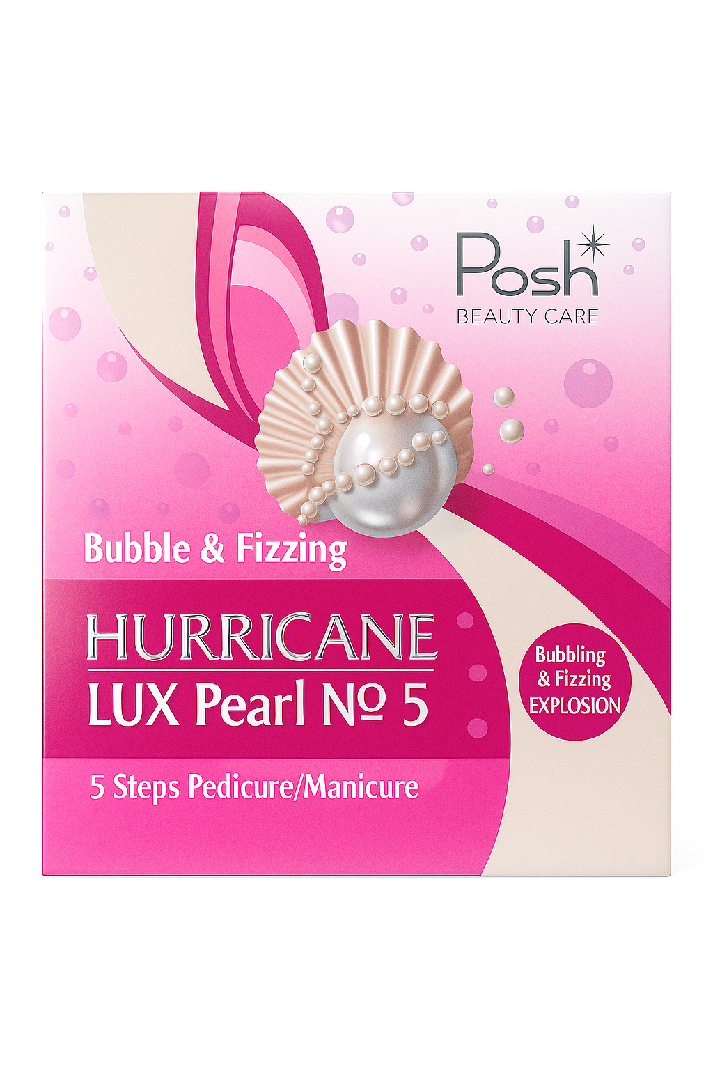 LUX Pearl No. 5 - Posh Hurricane 5-in-1 Pedicure/Manicure Kit