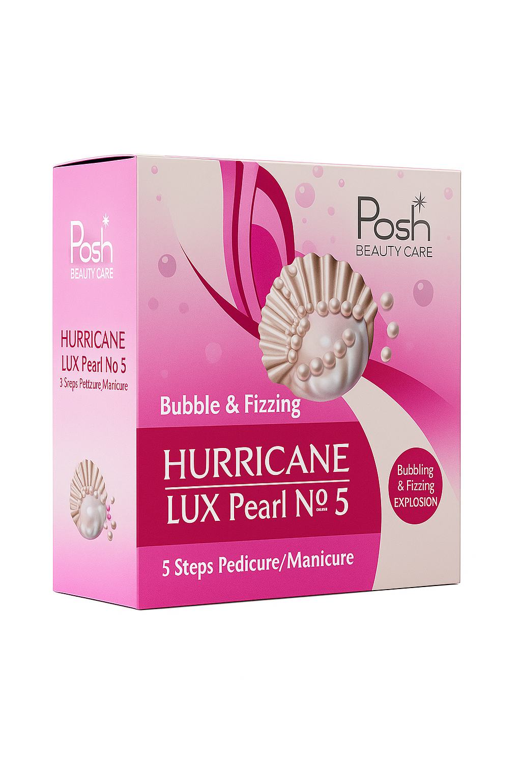 LUX Pearl No. 5 - Posh Hurricane 5-in-1 Pedicure/Manicure Kit