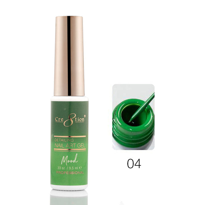 Cre8tion Mood Changing Detailing Gel 0.25oz - Full set (18 Colors)