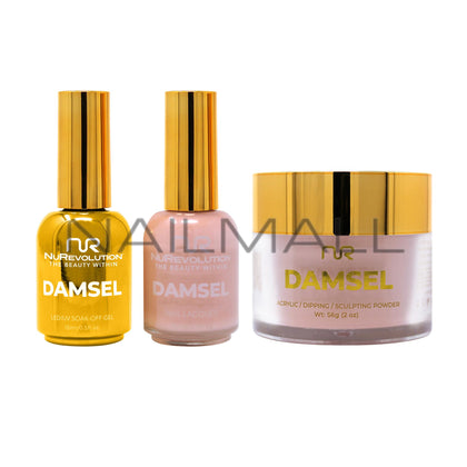 Nurevolution	Noble	4 in 1 ( Duo+Dip|Acrylic )	Golden Glow	NDGP038