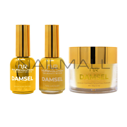 Nurevolution	Noble	4 in 1 ( Duo+Dip|Acrylic )	Lemon Luster	NDGP067