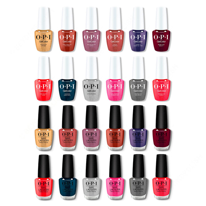 OPI - Gel & Lacquer Intelli-Gel Combo - Good Enough to Treat 24 Piece Collection