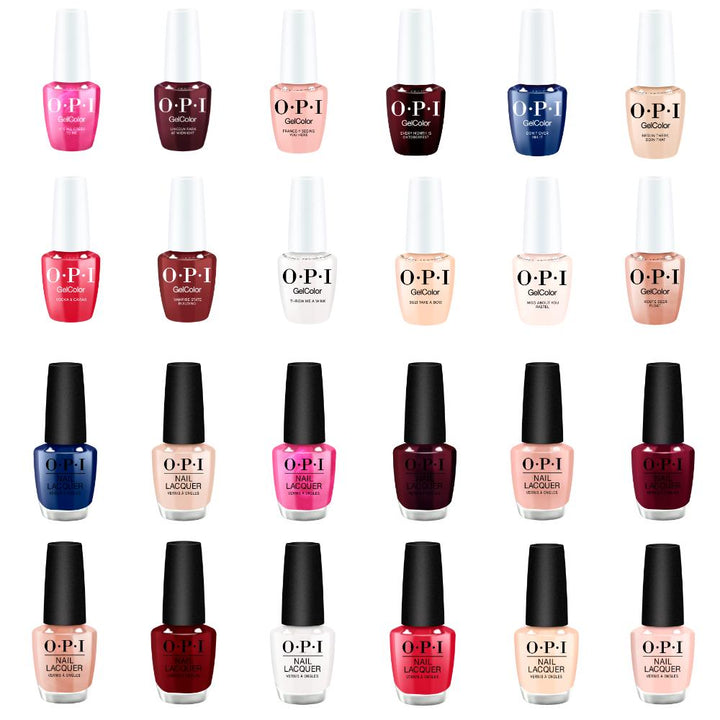 OPI Gel & Nail Lacquer Matching Duo | OPI's Most Requested Fall 2026 Collection (12 Shades | 24 Pieces)