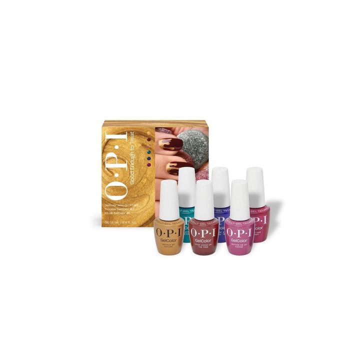 OPI GelColor Holiday 2025 - Good Enough to Treat GelColor Add-On Kit #2 Collection (6 pcs.)