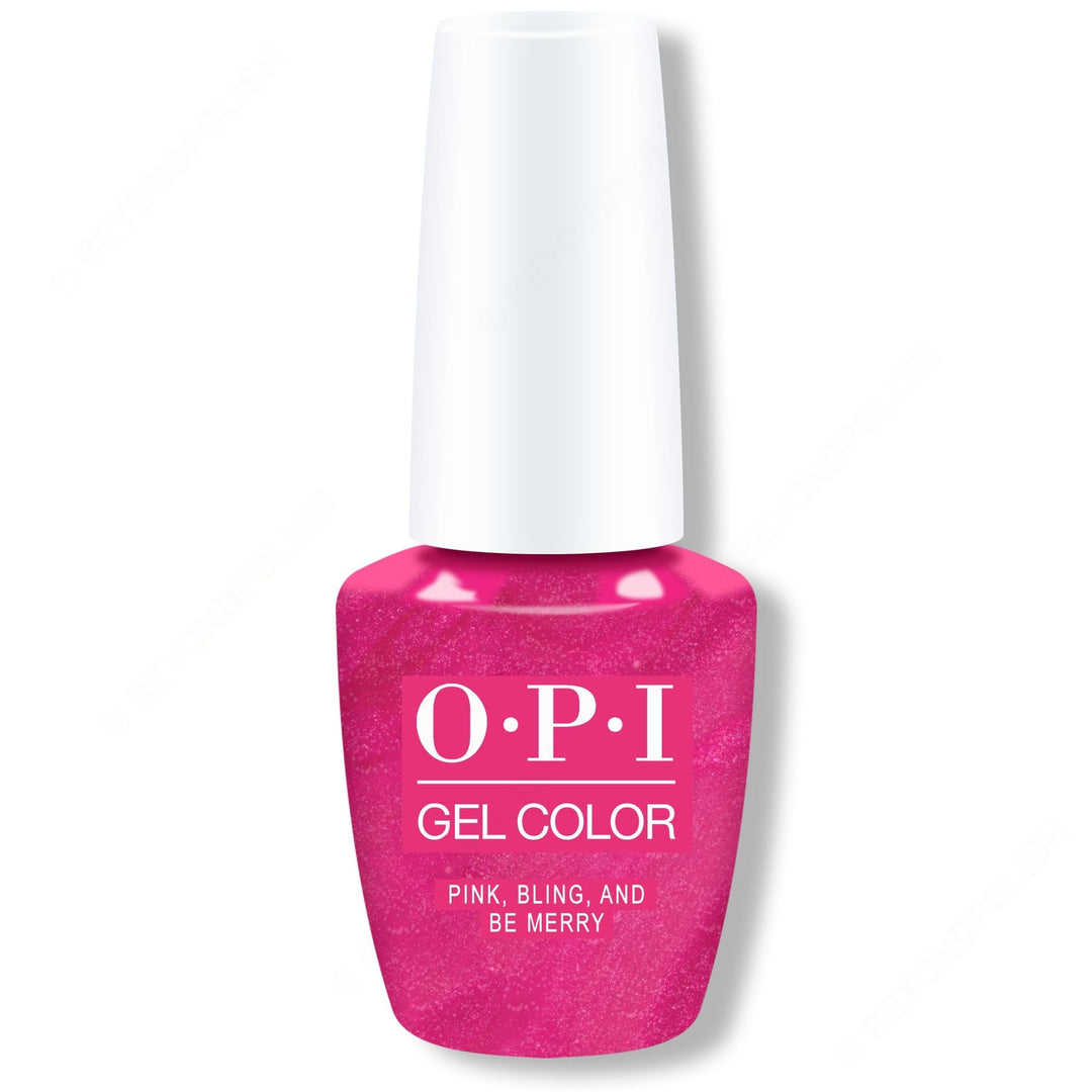 OPI Holiday/Winter Jewel Be Bold Gelcolor - Pink, Bling, and Be Merry HPP08