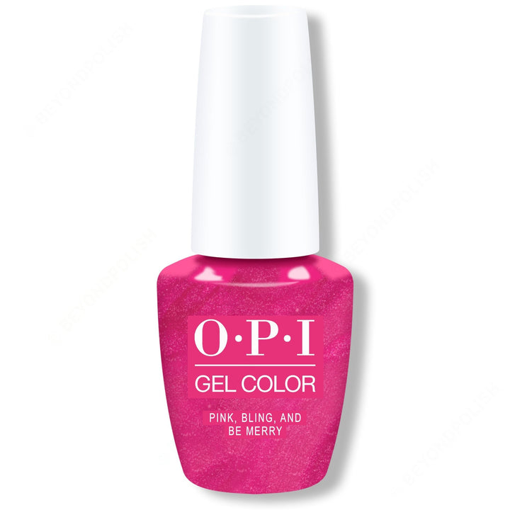 OPI Holiday/Winter Jewel Be Bold Gelcolor - Pink, Bling, and Be Merry HPP08