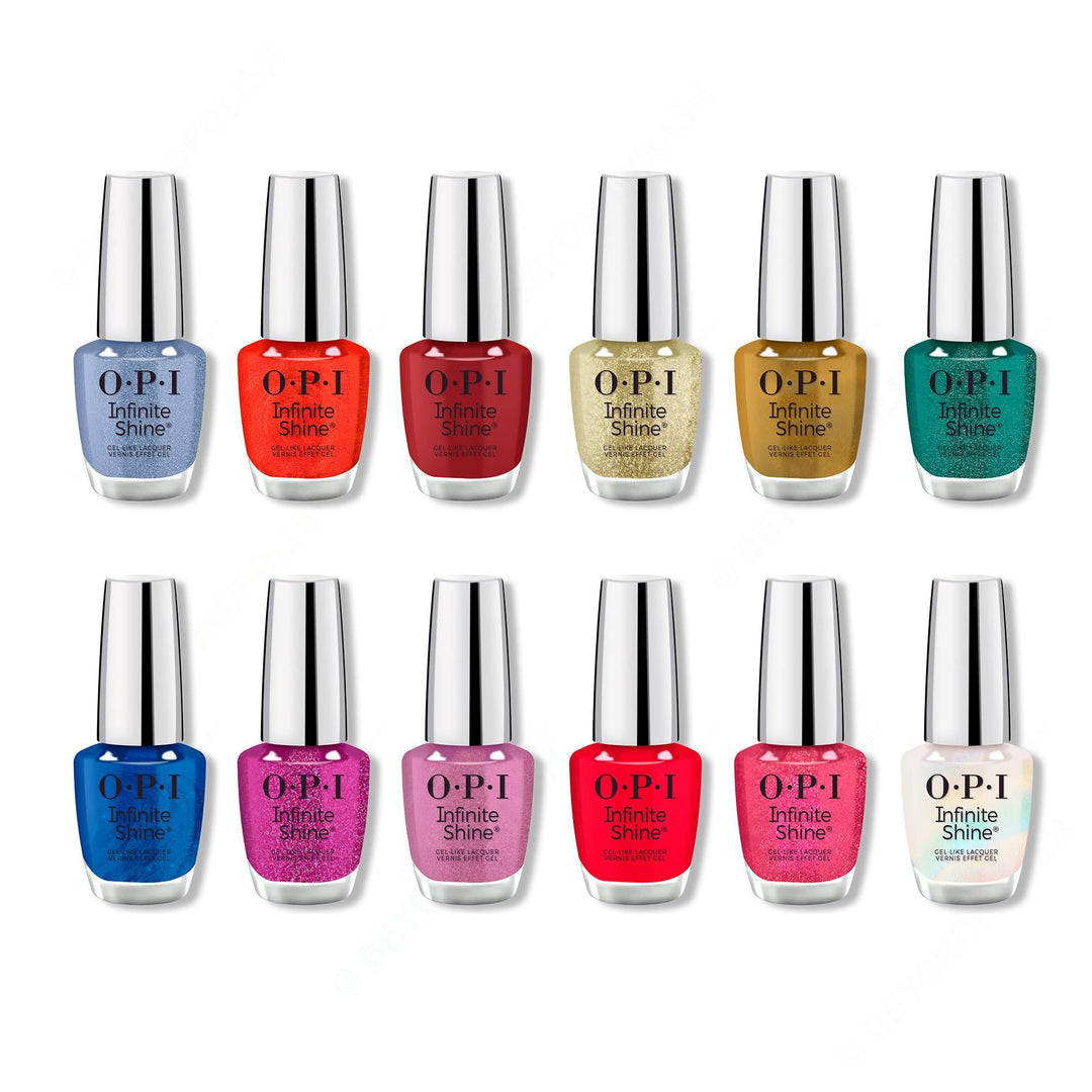 OPI Infinite Shine Holiday 2025 - Good Enough to Treat 12 Piece Collection