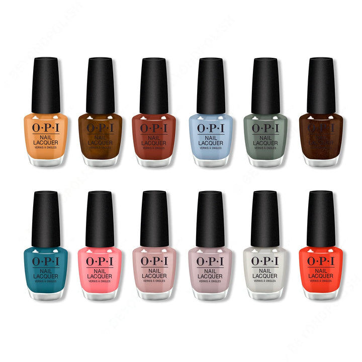 OPI Fall 2025 - What's Your Mani-tude? Nail Lacquer Collection 12pc Set