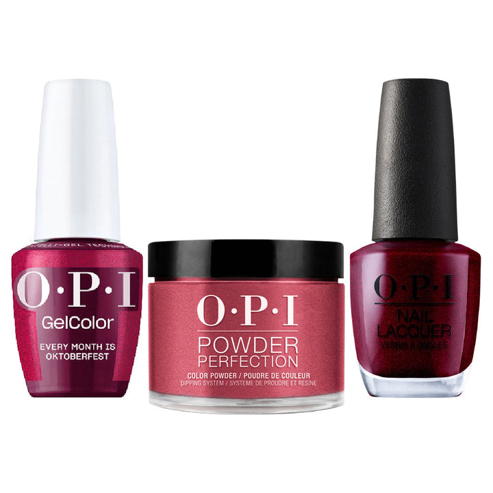 OPI Gel, Nail Lacquer & Dip Powder Matching Trio | OPI's Most Requested Fall 2026 Collection (12 Shades | 36 Pieces)