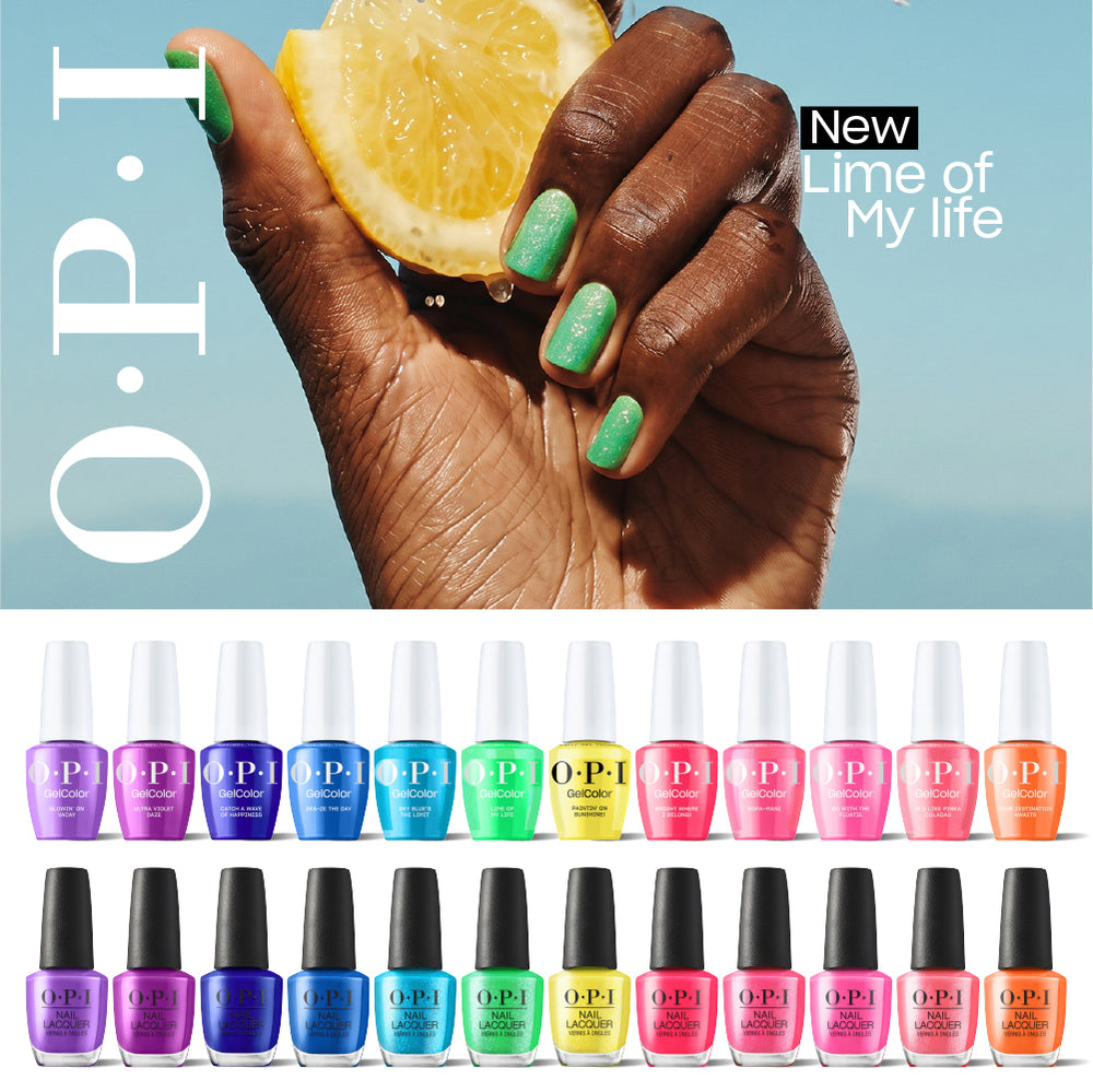 OPI Matching Duo "Trip To The Brite Side" Summer 2026 Collection (12 Shades | 24 Pieces)