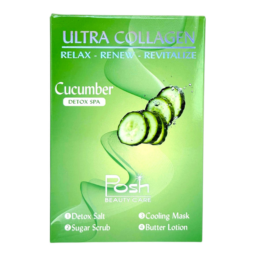 Cucumber - Posh Ultra Collagen 4-in-1 Pedicure/Manicure Kit