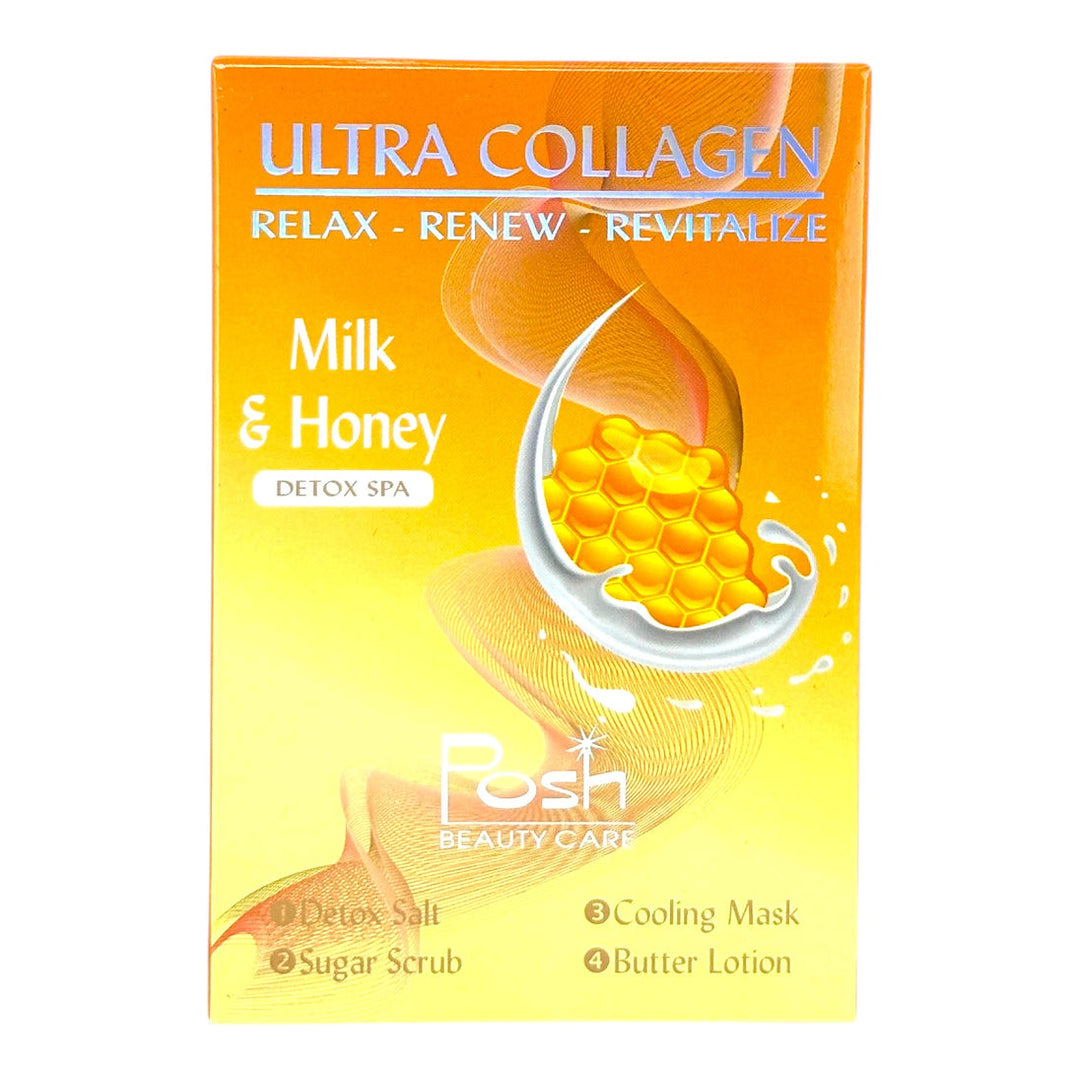 Milk & Honey - Posh Ultra Collagen 4-in-1 Pedicure/Manicure Kit