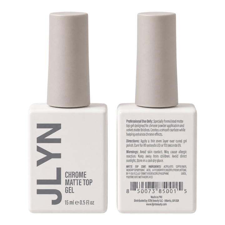 JLYN Chrome Matte Top Gel 15mL