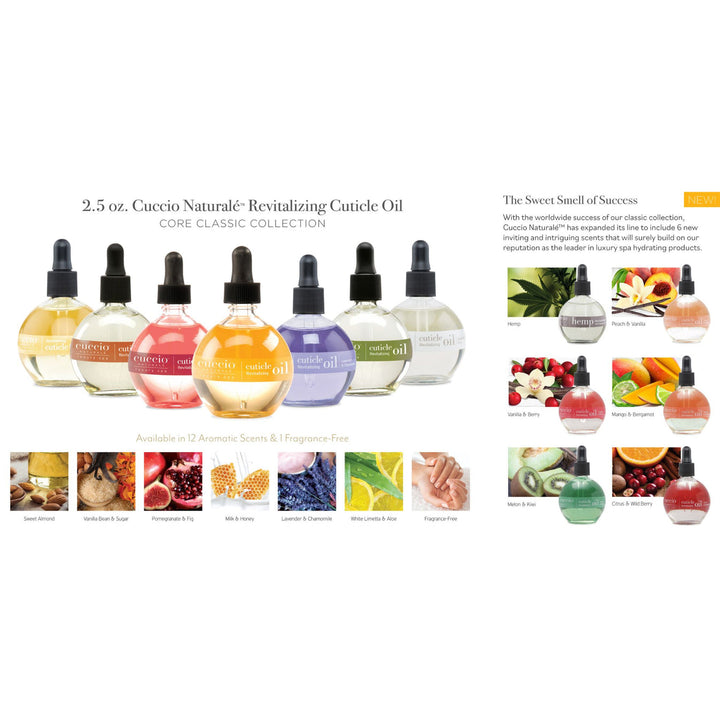 Cuccio Naturale Revitalizing Cuticle Oil 2.5oz | Professional Cuticle Oil