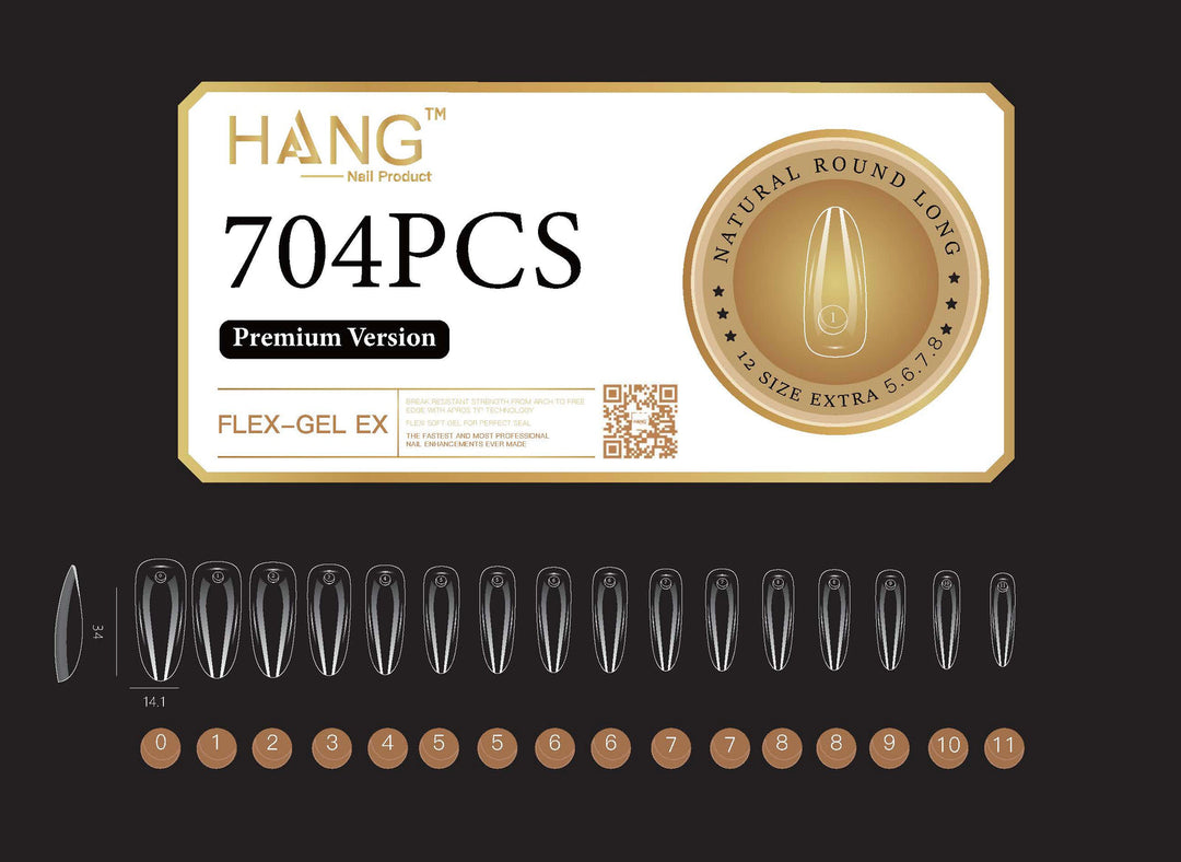 Hang Nail Products - Premium Flex-Gel Ex (Natural Round)