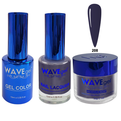 WAVEgel Trio Royal - #WR208 Ink Blot