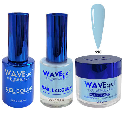 WAVEgel Trio Royal - #WR210 Blue Harbor