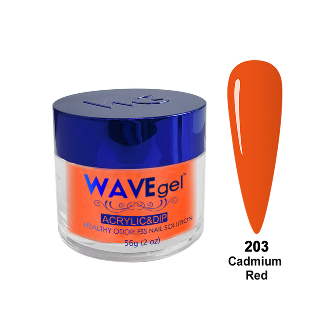 WAVEgel Dip Powder Royal - #WR203 Cadmium Red
