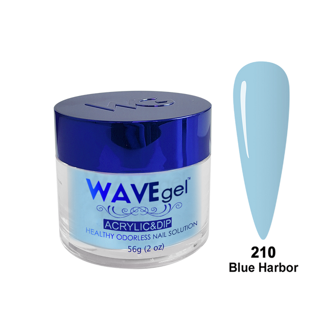 WAVEgel Dip Powder Royal - #WR210 Blue Harbor