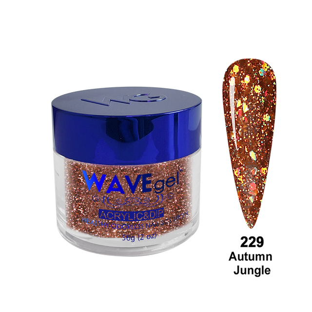 WAVEgel Dip Powder Royal - #WR229 Autumn Jungle
