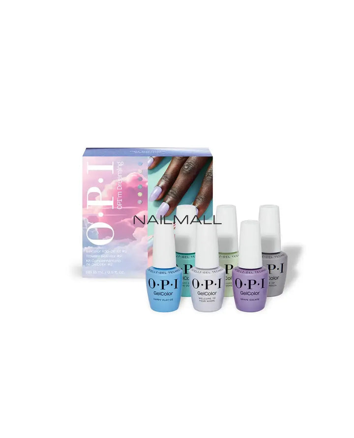 OPI	Spring 2025	OPI'm Dreaming	Gel Kit	Gelcolor Add On Kit #2