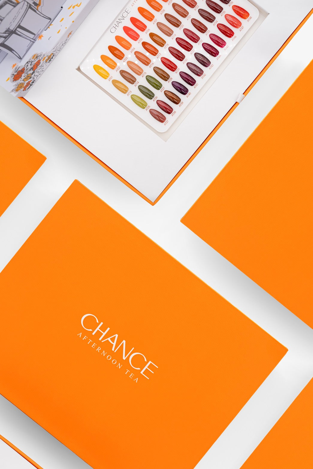 Cre8tion Chance "Afternoon Tea" Gel Full Kit 48 Colors