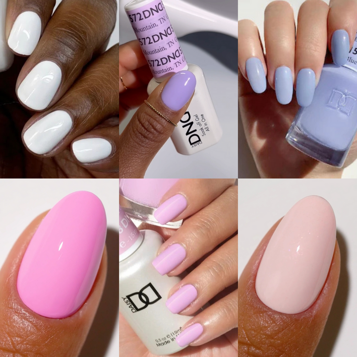DND Gel & Polish 6pc Bundle - Soft Girl Colors Collection Special