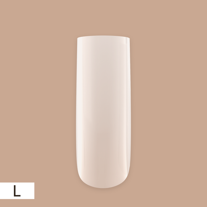 Kiara Sky Natural Gel Extensions - Square (504 pcs.) 14 Sizes Nail Tips