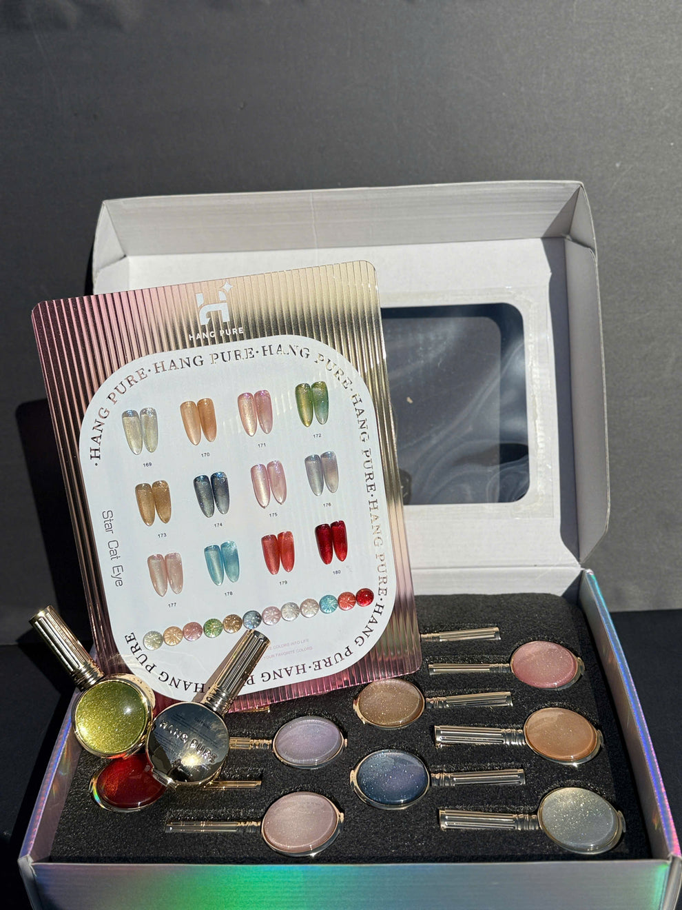 Hang Nail Product Pure Star Cat Eye Gel - 12 Colors