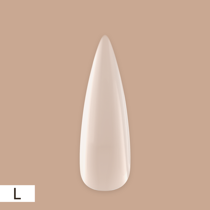 Kiara Sky Natural Gel Extensions - Stiletto (504 pcs.) 14 Sizes Nail Tips