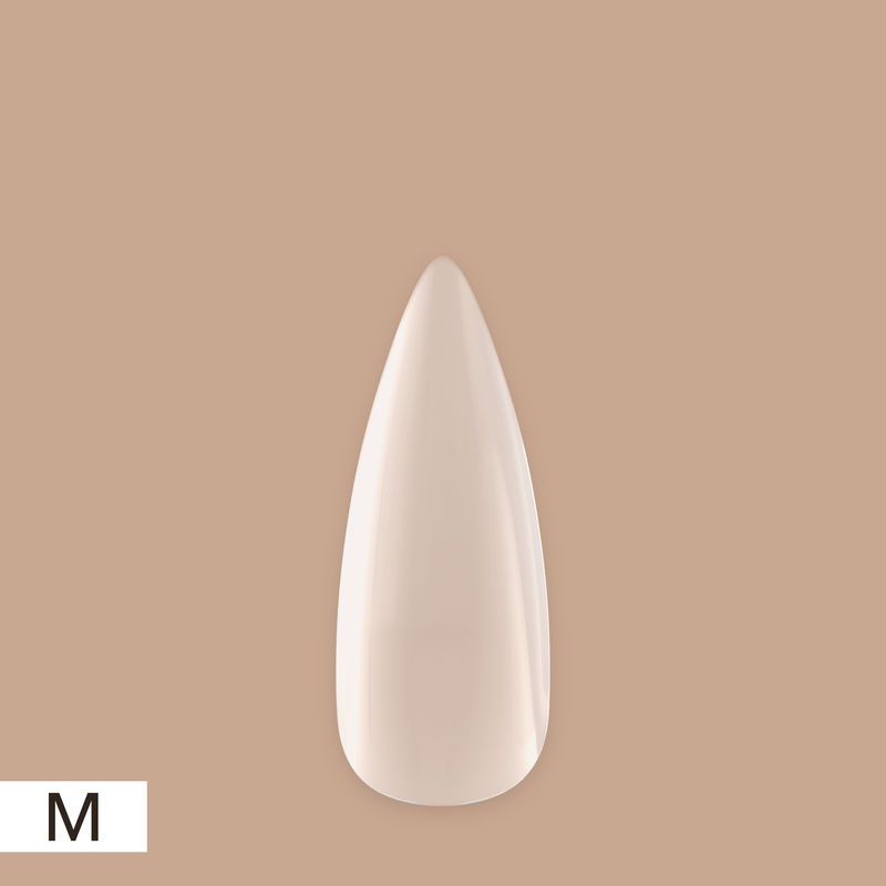 Kiara Sky Natural Gel Extensions - Stiletto (504 pcs.) 14 Sizes Nail Tips