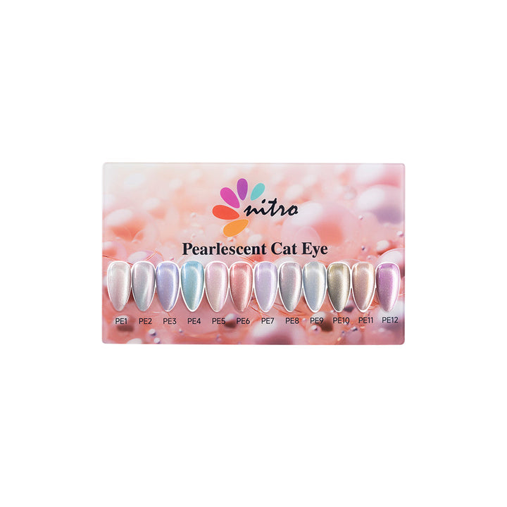 Nitro Pearlescent Cat Eye Gel Collection - 12 Colors