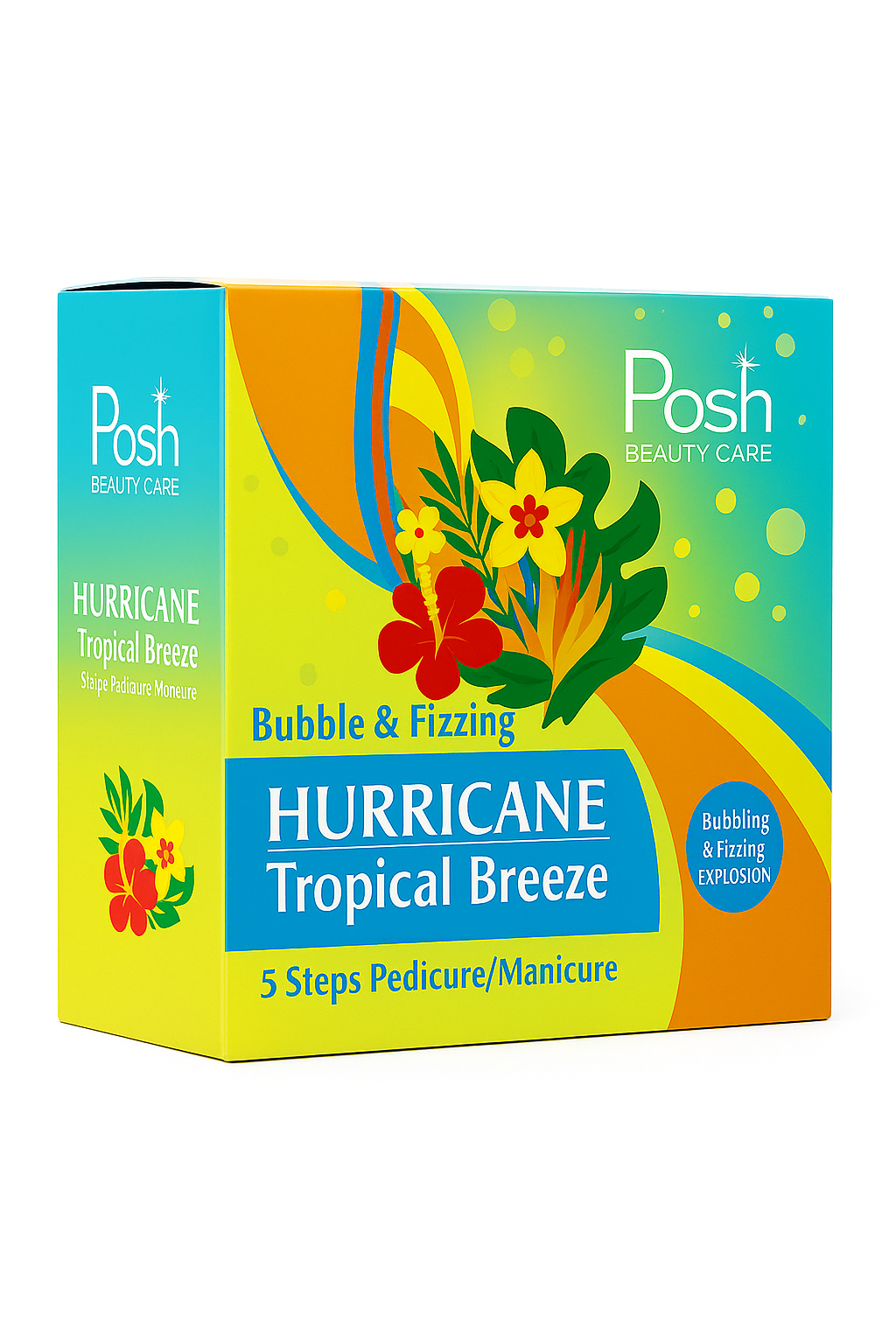Tropical Breeze - Posh Hurricane 5-in-1 Pedicure/Manicure Kit