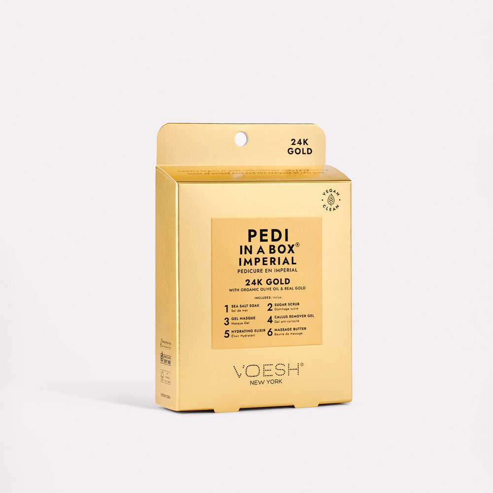 Voesh Pedi in a Box 6 Step | Disposable Spa Pedicure Kit