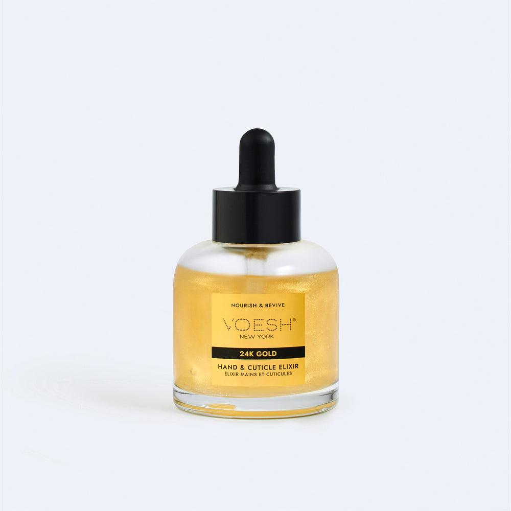 VOESH Hand & Cuticle Elixir Serum | 24K or Noble Diamond 1.69 fl oz.