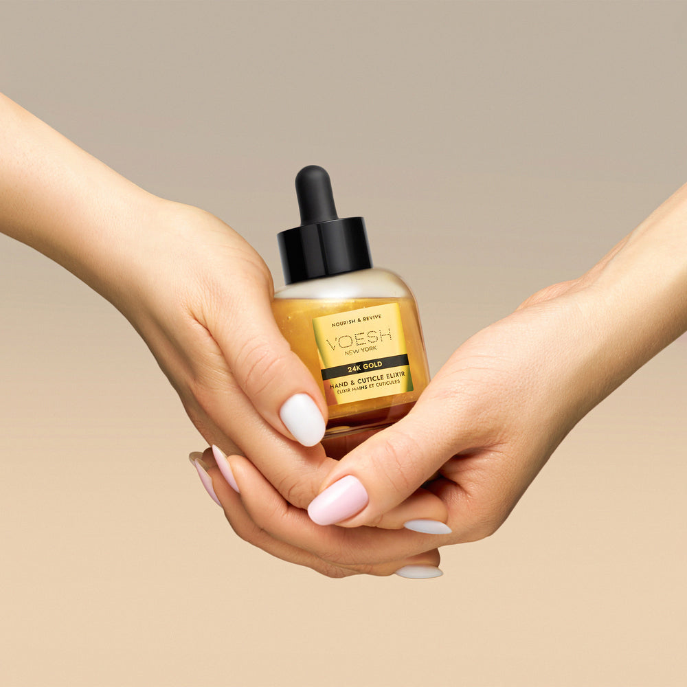 VOESH Hand & Cuticle Elixir Serum | 24K or Noble Diamond 1.69 fl oz.