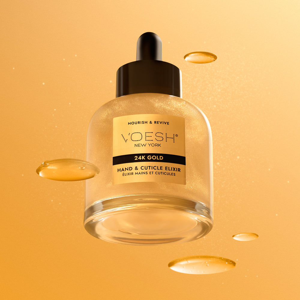 VOESH Hand & Cuticle Elixir Serum | 24K or Noble Diamond 1.69 fl oz.