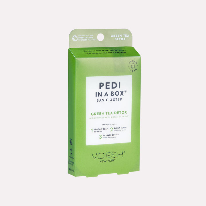 Voesh Pedi in a Box 3 Step | Disposable Spa Pedicure Kit