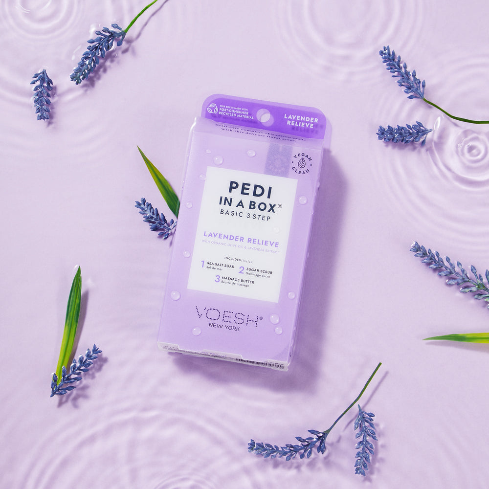 Voesh Pedi in a Box 3 Step | Disposable Spa Pedicure Kit