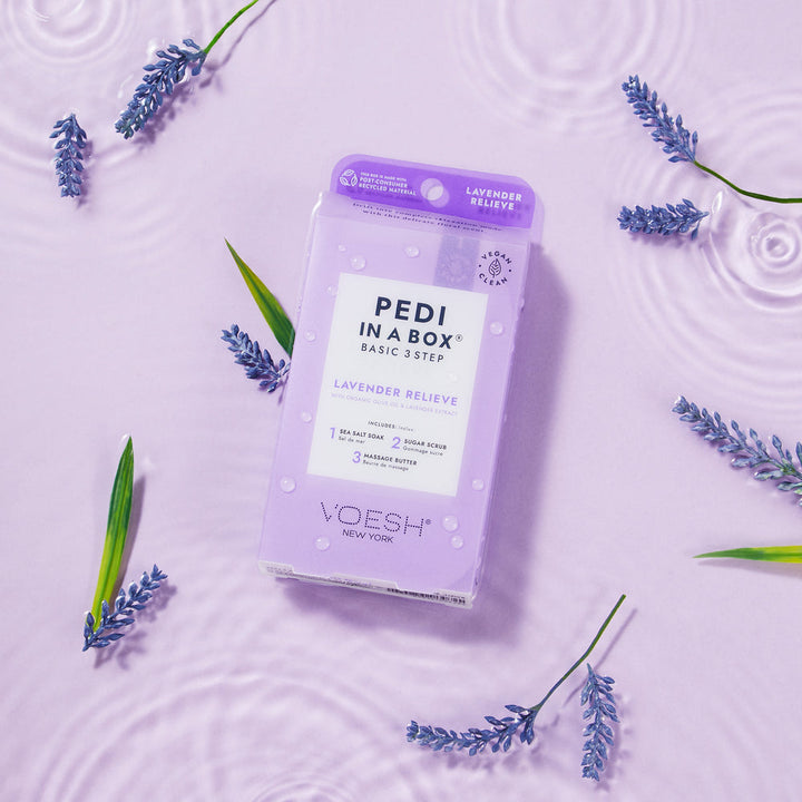 Voesh Pedi in a Box 3 Step | Disposable Spa Pedicure Kit