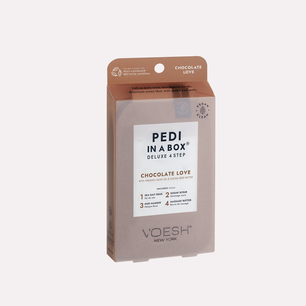 Voesh Pedi in a Box 4 Step | Disposable Spa Pedicure Kit
