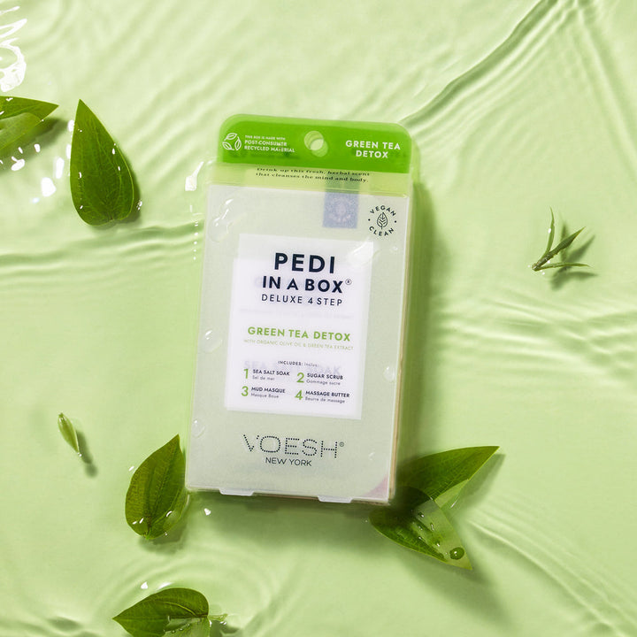 Voesh Pedi in a Box 4 Step | Disposable Spa Pedicure Kit