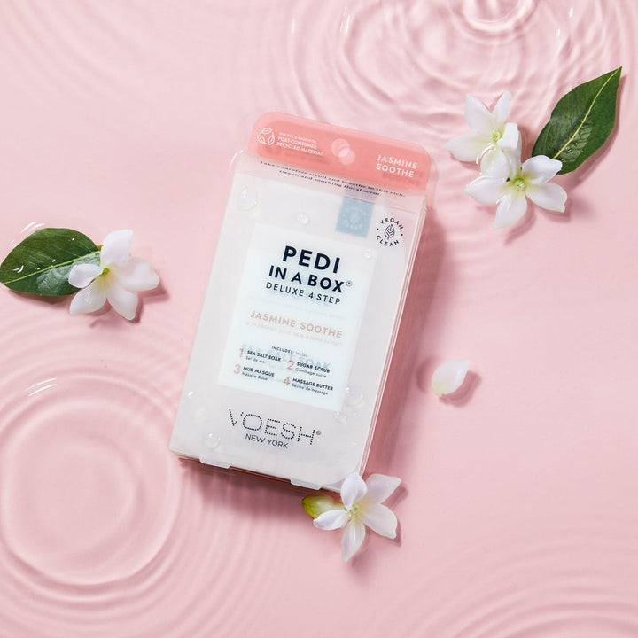 Voesh Pedi in a Box 4 Step | Disposable Spa Pedicure Kit