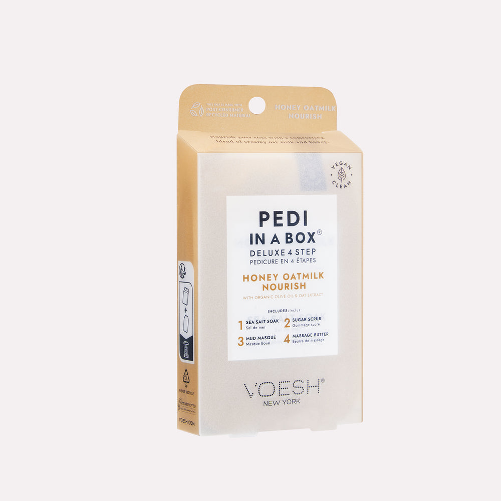 Voesh Pedi in a Box 4 Step | Disposable Spa Pedicure Kit