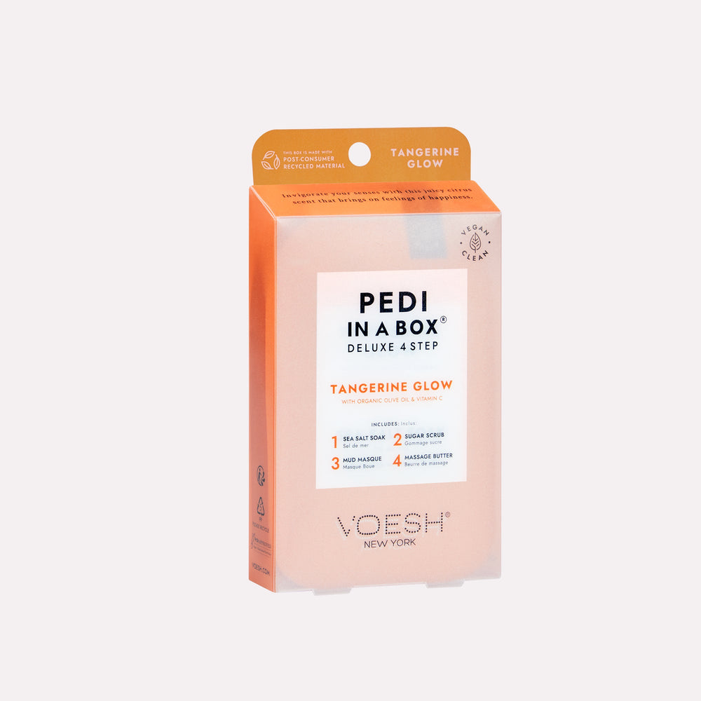 Voesh Pedi in a Box 4 Step | Disposable Spa Pedicure Kit