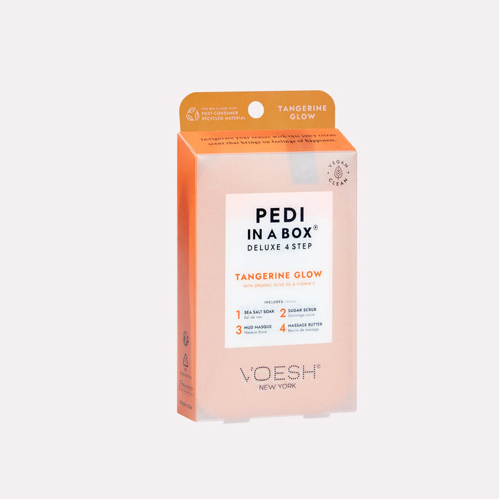 Voesh Pedi in a Box 4 Step | Disposable Spa Pedicure Kit