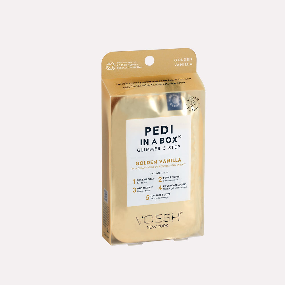 Voesh Pedi in a Box 5 Step | Disposable Spa Pedicure Kit